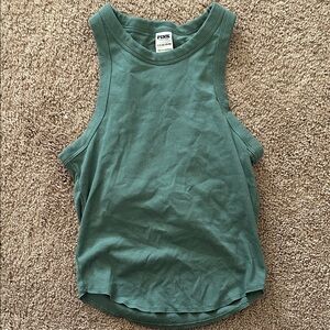 PINK Victoria's Secret Teal Tank Top